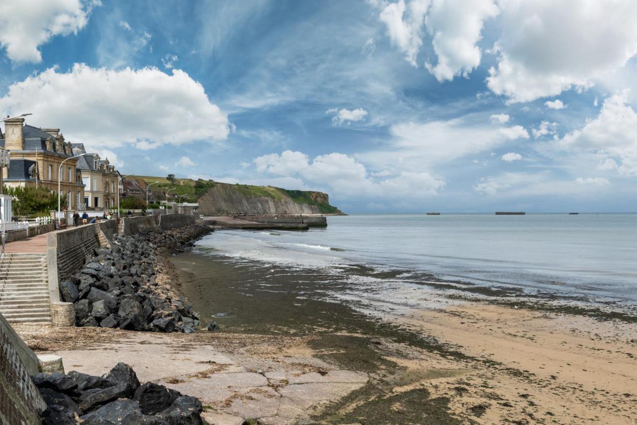 Entre Terre Et Mer - Maison Pour Se Ressourcer Villa Colombiers-sur-Seulles ภายนอก รูปภาพ